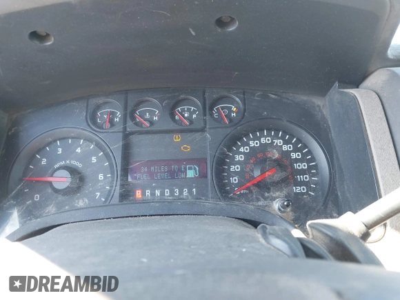 2009 Ford F-150 XL with VIN 1FTRF12839KA68521, listed as a IAAI auction lot 41307002 with 191,999 mi miles. Bid and sale history available at carsss.com. Image 7.