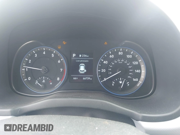 2021 Hyundai Kona SEL with VIN KM8K22AA6MU613871, listed as a IAAI auction lot 42078925 with 66,739 mi miles and . Bid and sale history available at carsss.com. Image 7.