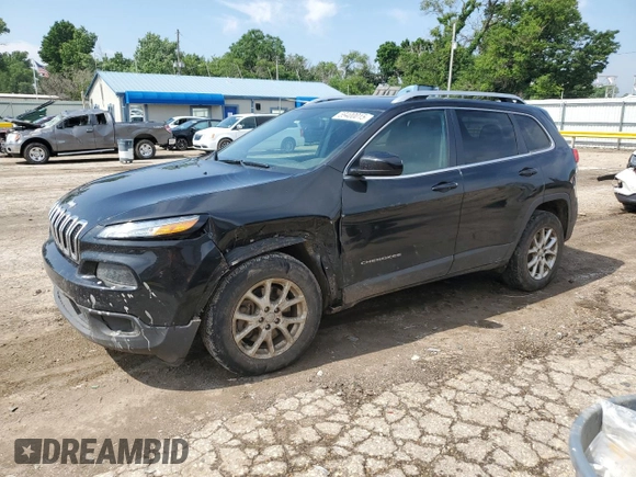 2016 Jeep Cherokee Latitude with VIN 1C4PJMCS6GW256117, listed as a Copart auction lot 59400015 with 152,279 mi miles and Salvage title. Bid and sale history available at DreamBid. Image 1.