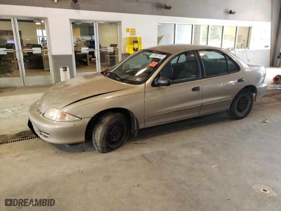 2002 Chevrolet Cavalier with VIN 1G1JC524627397211, listed as a Copart auction lot 62951303 with 0 mi miles and Salvage Title. Bid and sale history available at carsss.com. Image 1.