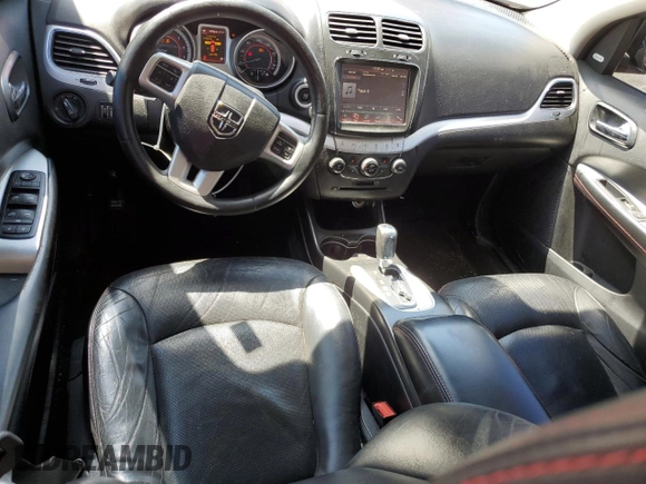 2015 Dodge Journey R/T z VIN 3C4PDCEG4FT661682, wystawiony jako Copart lot #62356695 z przebiegiem 99 729 mil mil oraz Szkoda całkowita • Salvage title. Historia ofert i sprzedaży dostępna na DreamBid. Obrazek 8.