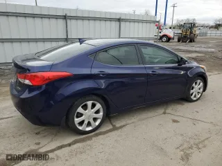 2013 Hyundai Elantra GLS with VIN 5NPDH4AE8DH225996, listed as a Copart auction lot 49893525 with 118,792 mi miles and Salvage Title. Bid and sale history available at carsss.com. Image 3.