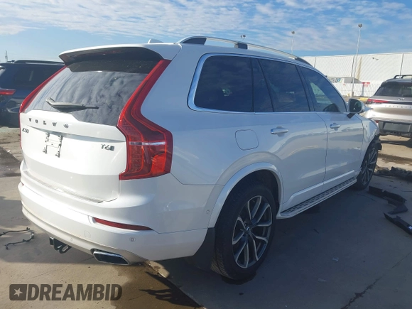 2016 Volvo XC90 T6 Momentum with VIN YV4A22PK5G1091110, listed as a IAAI auction lot 41343705 with 78,655 mi miles. Bid and sale history available at carsss.com. Image 4.
