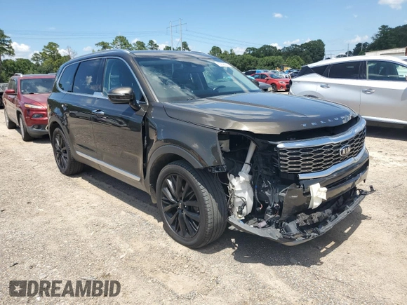 2020 Kia Telluride SX with VIN 5XYP54HC5LG036318, listed as a Copart auction lot 65698205 with 117,914 mi miles and Clean title. Bid and sale history available at DreamBid. Image 4.