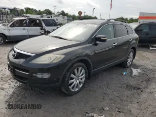 2007 Mazda CX-9 Sport with VIN JM3TB38Y270106437, listed as a Copart auction lot 71420624 with 208,747 mi miles and Salvage Title. Bid and sale history available at carsss.com. Image 1.
