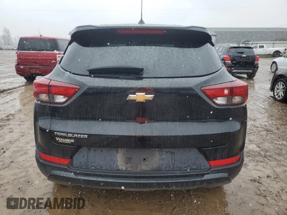 2021 Chevrolet TrailBlazer LS with VIN KL79MMS20MB126917, listed as a Copart auction lot 49863315 with 56,945 mi miles and Salvage Title. Bid and sale history available at carsss.com. Image 6.