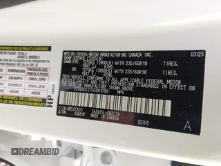 2025 Lexus NX 350 Premium with VIN 2T2GGCEZ1SC081789, listed as a IAAI auction lot 42498877 with 2,369 mi miles and . Bid and sale history available at DreamBid. Image 9.