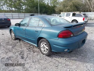 2003 Pontiac Grand Am SE1 with VIN 1G2NF52E43C158438, listed as a IAAI auction lot 41495880 with 47,381 mi miles. Bid and sale history available at carsss.com. Image 3.