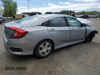 2020 Honda Civic LX z VIN 2HGFC2F66LH505485, wystawiony jako Copart lot #56056845 z przebiegiem 73 394 mil mil oraz Szkoda całkowita • Salvage title. Historia ofert i sprzedaży dostępna na DreamBid. Obrazek 3.