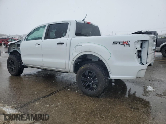 2022 Ford Ranger XL with VIN 1FTER4FH2NLD26243, listed as a Copart auction lot 45233925 with 9,558 mi miles and Salvage Title. Bid and sale history available at DreamBid. Image 2.