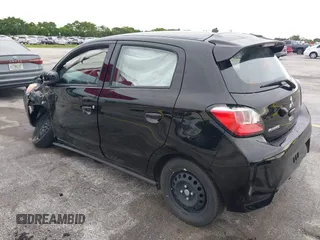 2024 Mitsubishi Mirage ES с VIN ML32AUHJ7RH022640, выставлен на аукционе IAAI как лот 42382228 с пробегом 6 928 миль миль и . История ставок и продаж доступна на DreamBid. Изображение 3.