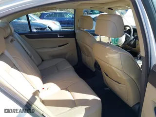2010 Hyundai Genesis with VIN KMHGC4DE1AU076190, listed as a IAAI auction lot 41707773 with 123,426 mi miles. Bid and sale history available at carsss.com. Image 8.