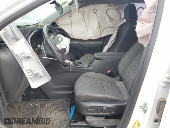 2023 Chevrolet Equinox LT with VIN 3GNAXKEG7PL114695, listed as a Copart auction lot 58258595 with Not provided miles and Salvage title. Bid and sale history available at DreamBid. Image 7.