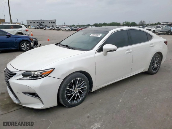 2016 Lexus ES 350 with VIN 58ABK1GG8GU027871, listed as a Copart auction lot 53079765 with 78,874 mi miles and Salvage Title. Bid and sale history available at carsss.com. Image 1.