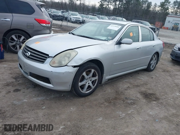 2006 Infiniti G35 with VIN JNKCV51F16M612979, listed as a IAAI auction lot 41329684 with Not Provided miles and . Bid and sale history available at DreamBid. Image 2.