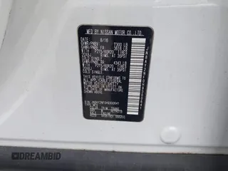 2017 Nissan Armada Platinum with VIN JN8AY2NF0H9300641, listed as a IAAI auction lot 41527614 with 130,806 mi miles. Bid and sale history available at carsss.com. Image 9.