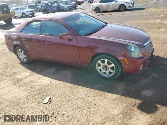 2003 Cadillac CTS with VIN 1G6DM57NX30138804, listed as a Copart auction lot 84503754 with 182,222 mi miles and Salvage Title. Bid and sale history available at carsss.com. Image 4.