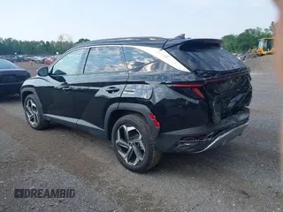 2024 Hyundai Tucson Limited with VIN 5NMJECDE8RH407378, listed as a IAAI auction lot 42457571 with 37,755 mi miles and . Bid and sale history available at DreamBid. Image 3.