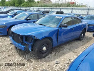 2020 Dodge Charger Police with VIN 2C3CDXKT9LH186756, listed as a Copart auction lot 62101335 with 103,308 mi miles and Clean title. Bid and sale history available at DreamBid. Image 1.