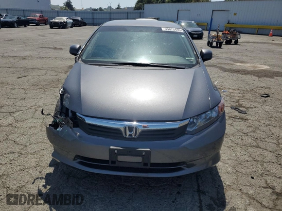 2012 Honda Civic LX z VIN 2HGFB2F59CH603985, wystawiony jako Copart lot #55675435 z przebiegiem 125 567 mil mil oraz Szkoda całkowita • Salvage title. Historia ofert i sprzedaży dostępna na DreamBid. Obrazek 5.