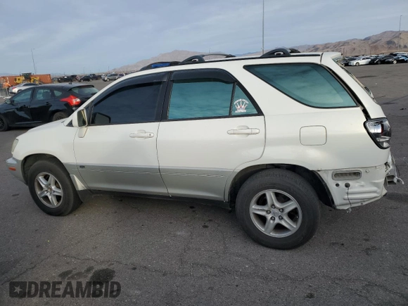 2002 Lexus RX 300 with VIN JTJGF10U320140825, listed as a Copart auction lot 78864354 with 175,570 mi miles and Salvage Title. Bid and sale history available at carsss.com. Image 2.