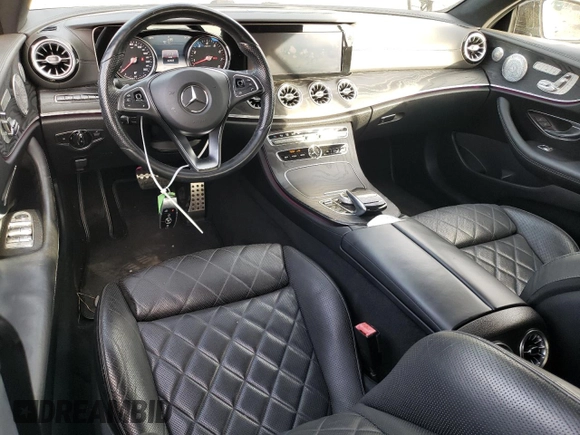 2018 Mercedes-Benz E-Class E 400 with VIN WDD1K6GB8JF040260, listed as a Copart auction lot 78653704 with 43,603 mi miles and Salvage Title. Bid and sale history available at carsss.com. Image 8.