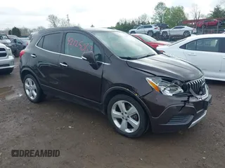 2016 Buick Encore with VIN KL4CJASB7GB657207, listed as a IAAI auction lot 42125067 with 94,956 mi miles. Bid and sale history available at carsss.com. Image 1.