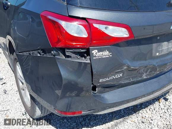 2019 Chevrolet Equinox LT with VIN 2GNAXKEV0K6106725, listed as a IAAI auction lot 41863740 with 171,356 mi miles and . Bid and sale history available at carsss.com. Image 6.