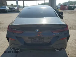 2021 BMW 8 Series M850i with VIN WBAGV8C04MCF78813, listed as a Copart auction lot 68984614 with 0 mi miles and Salvage Title. Bid and sale history available at carsss.com. Image 6.