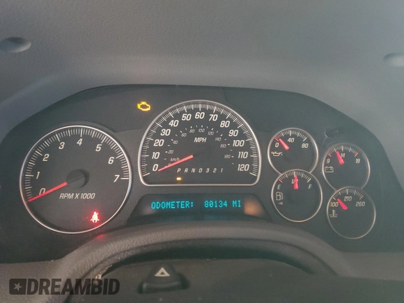 2006 GMC Envoy Denali with VIN 1GKES63M662302685, listed as a Copart auction lot 74315054 with 80,134 mi miles and Salvage Title. Bid and sale history available at carsss.com. Image 9.