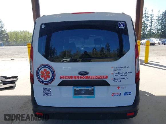 2019 Ford Transit Connect XL z VIN NM0LE7E21K1399819, wystawiony jako IAAI lot #42063988 z przebiegiem 90 357 mil mil oraz . Historia ofert i sprzedaży dostępna na DreamBid. Obrazek 16.