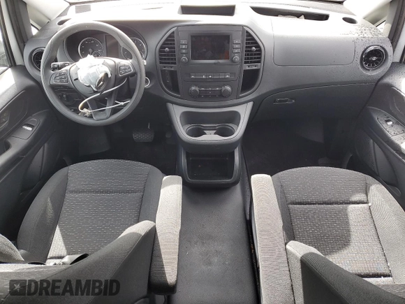 2023 Mercedes-Benz Metris with VIN W1WV0FEY4P4207618, listed as a Copart auction lot 49060834 with Not Provided miles and Salvage Title. Bid and sale history available at DreamBid. Image 8.