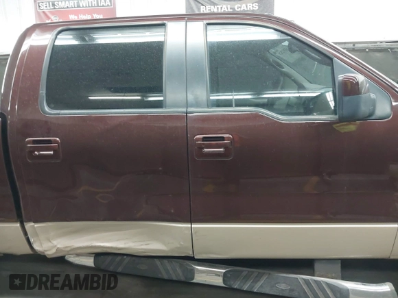 2008 Ford F-150 XLT with VIN 1FTPW14V88KE15530, listed as a IAAI auction lot 41992528 with 131,854 mi miles. Bid and sale history available at carsss.com. Image 13.