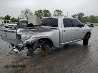 2014 Ram 1500 Big Horn with VIN 1C6RR7LG9ES145278, listed as a Copart auction lot 55737285 with 133,773 mi miles and Salvage title. Bid and sale history available at DreamBid. Image 3.