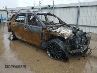2022 Mercedes-Benz GLE 450 with VIN 4JGFB5KB2NA628428, listed as a Copart auction lot 54401765 with Not provided miles and Non repairable. Bid and sale history available at DreamBid. Image 4.