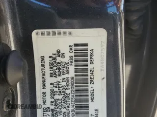 2010 Toyota Corolla with VIN 1NXBU4EE5AZ209006, listed as a Copart auction lot 61492555 with 201,468 mi miles and Clean title. Bid and sale history available at DreamBid. Image 12.