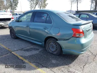 2008 Toyota Yaris with VIN JTDBT923281199585, listed as a IAAI auction lot 41404076 with 207,142 mi miles. Bid and sale history available at carsss.com. Image 3.