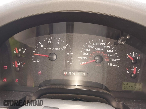 2007 Ford F-150 XLT with VIN 1FTPW12V87FA84765, listed as a IAAI auction lot 42666396 with 167,221 mi miles and . Bid and sale history available at DreamBid. Image 7.