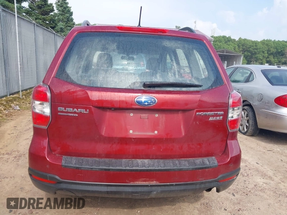 2015 Subaru Forester 2.5i with VIN JF2SJABCXFH497783, listed as a IAAI auction lot 42584119 with 109,021 mi miles and . Bid and sale history available at DreamBid. Image 16.