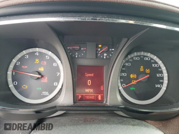 2011 GMC Terrain SLT-1 with VIN 2CTALUEC1B6428888, listed as a Copart auction lot 63387605 with 180,400 mi miles and Salvage title. Bid and sale history available at DreamBid. Image 9.