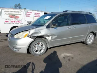 2004 Toyota Sienna XLE with VIN 5TDZA22C84S218262, listed as a IAAI auction lot 41585704 with 204,815 mi miles and . Bid and sale history available at DreamBid. Image 6.