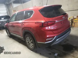 2020 Hyundai Santa Fe SE with VIN 5NMS2CAD5LH191893, listed as a Copart auction lot 41369023 with 14,341 mi miles. Bid and sale history available at carsss.com. Image 2.