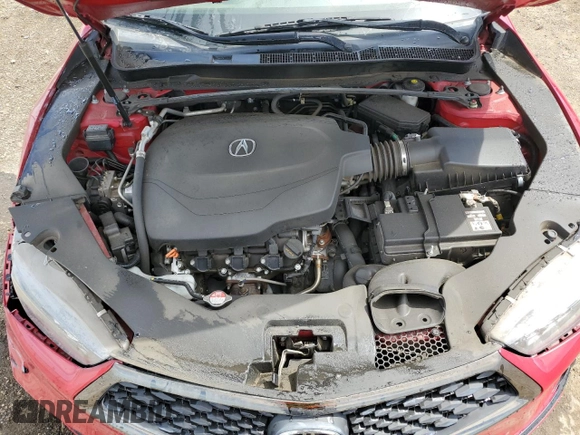 2018 Acura TLX w/A-SPEC Pkg with VIN 19UUB2F63JA007931, listed as a Copart auction lot 52135034 with Not provided miles and Salvage title. Bid and sale history available at DreamBid. Image 11.