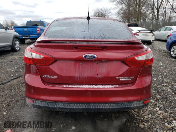 2013 Ford Focus Titanium with VIN 1FADP3J21DL168951, listed as a Copart auction lot 46794205 with 109,612 mi miles and Clean Title. Bid and sale history available at carsss.com. Image 6.