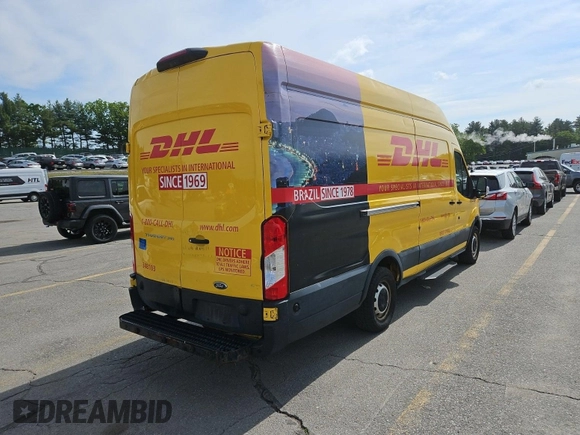 2019 Ford Transit z VIN 1FTYR3XM7KKA24824, wystawiony jako IAAI lot #42500762 z przebiegiem 75 307 mil mil oraz . Historia ofert i sprzedaży dostępna na DreamBid. Obrazek 42.