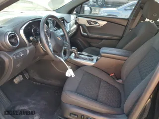 2020 Chevrolet Blazer LT with VIN 3GNKBCR43LS627354, listed as a Copart auction lot 73702294 with 56,036 mi miles and Salvage Title. Bid and sale history available at carsss.com. Image 7.