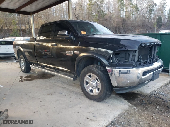 2018 Ram 2500 Tradesman with VIN 3C6UR5HJ9JG313960, listed as a Copart auction lot 88072365 with 0 mi miles and Salvage Title. Bid and sale history available at carsss.com. Image 4.
