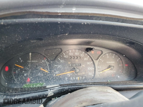 1997 Ford Taurus GL z VIN 1FALP52U1VG253340, wystawiony jako Copart lot #44081395 z przebiegiem 210 117 mil mil oraz Szkoda całkowita • Salvage title. Historia ofert i sprzedaży dostępna na DreamBid. Obrazek 9.