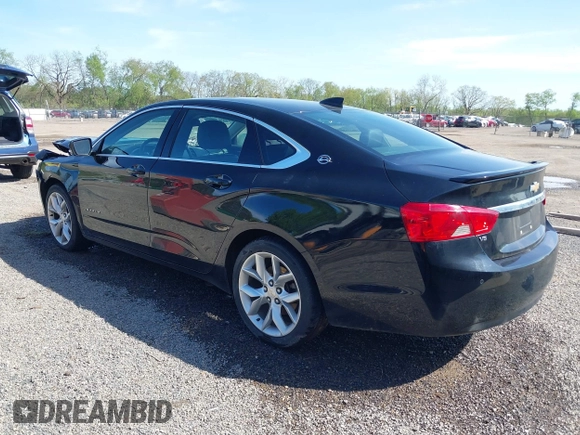 2016 Chevrolet Impala LT with VIN 2G1115S32G9139125, listed as a IAAI auction lot 42167897 with 104,813 mi miles and . Bid and sale history available at DreamBid. Image 3.