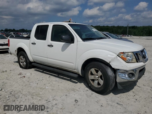2009 Nissan Frontier SE with VIN 1N6AD07U19C411546, listed as a Copart auction lot 57683625 with 216,492 mi miles and Salvage title. Bid and sale history available at DreamBid. Image 4.
